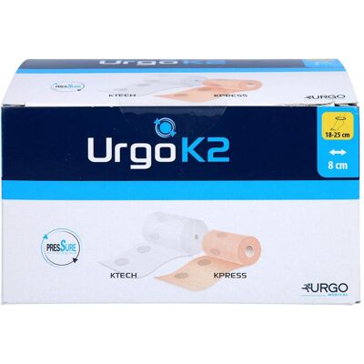 Urgo, Verbandsmaterial, URGOK2 K SYST 8CM KU18-25 Urgo, Verbandsmaterial, URGOK2 K SYST 8CM KU18-25