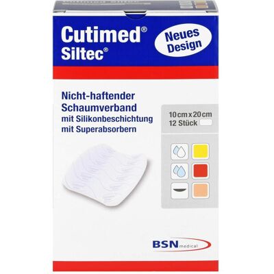 BSN, Verbandsmaterial, CUTIMED SILTEC 10X20 BSN, Verbandsmaterial, CUTIMED SILTEC 10X20