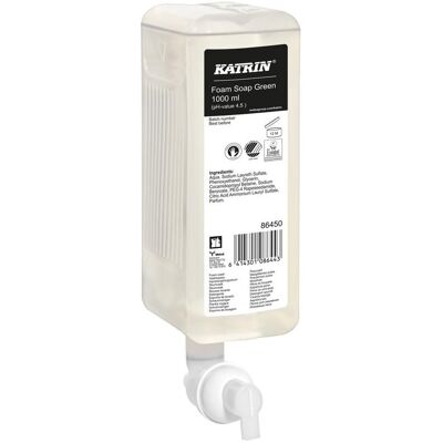 Katrin Grüne Schaumseife - 1L, Sensitiv & Umweltfreundlich Katrin Grüne Schaumseife - 1L, Sensitiv & Umweltfreundlich