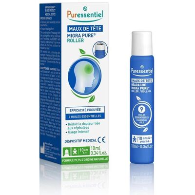 Puressentiel, Muskelsalbe + Kühlpad, Migra Pure (1x, 10 ml) Puressentiel, Muskelsalbe + Kühlpad, Migra Pure (1x, 10 ml)
