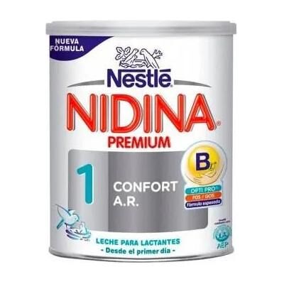 Nestlé, Primer + Base, Leche Para Lactantes 1 Primer Día Confort Ar 800g Nidina Nestlé, Primer + Base, Leche Para Lactantes 1 Primer Día Confort Ar 800g Nidina