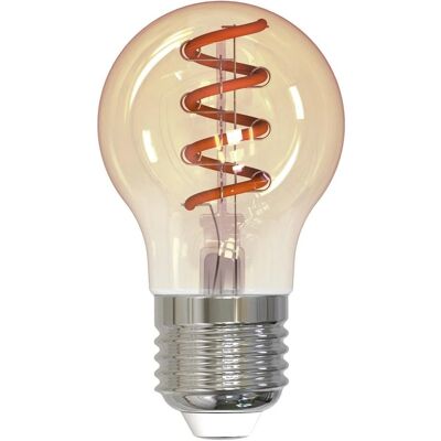 Hama Leuchtmittel, LED-Gloeidraadlamp E27 Druppel P45 Amber Helder Extra Warm White DIMB. (E27, 160 lm, 1x) Hama Leuchtmittel, LED-Gloeidraadlamp E27 Druppel P45 Amber Helder Extra Warm White DIMB. (E27, 160 lm, 1x)