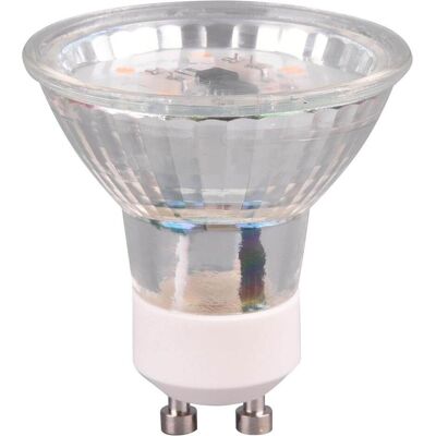 Trio, Leuchtmittel, Reflektor LED Lampe GU10 3W ⌀5cm Silberfarbig warmweiss (GU10, 250 lm, 1x) Trio, Leuchtmittel, Reflektor LED Lampe GU10 3W ⌀5cm Silberfarbig warmweiss (GU10, 250 lm, 1x)