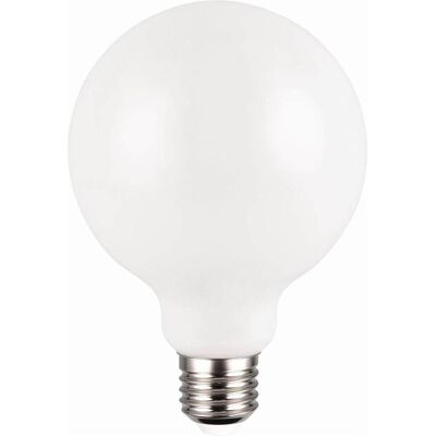 Trio, Leuchtmittel, Globe LED Lampe E27 9W ⌀9,5cm dimmbar Weiss warmweiss (E27, 1055 lm, 1x) Trio, Leuchtmittel, Globe LED Lampe E27 9W ⌀9,5cm dimmbar Weiss warmweiss (E27, 1055 lm, 1x)