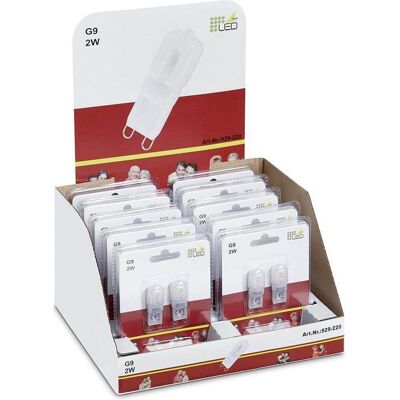 Trio, Leuchtmittel, Stiftsockel LED Lampe G9 2W ⌀1,3cm Weiss warmweiss wie 18w (G9, 200 lm, 1x) Trio, Leuchtmittel, Stiftsockel LED Lampe G9 2W ⌀1,3cm Weiss warmweiss wie 18w (G9, 200 lm, 1x)