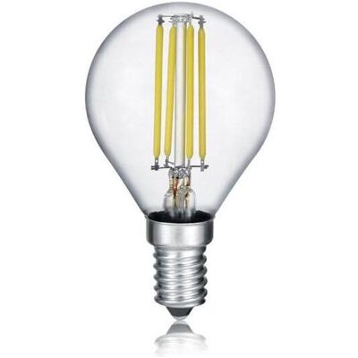 Trio, Leuchtmittel, Tropfen LED Lampe E14 4W ⌀4,5cm Klar warmweiss (E14, 470 lm, 1x) Trio, Leuchtmittel, Tropfen LED Lampe E14 4W ⌀4,5cm Klar warmweiss (E14, 470 lm, 1x)