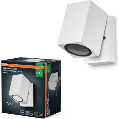 Osram, Gartenbeleuchtung, Endura Classic Cube ADJ Wall Adjustable Wall White (GU10) Osram, Gartenbeleuchtung, Endura Classic Cube ADJ Wall Adjustable Wall White (GU10)