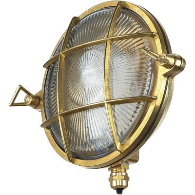 LICHT-ERLEBNISSE - serifos - Messing - Outdoor wall lamp LICHT-ERLEBNISSE - serifos - Messing - Outdoor wall lamp