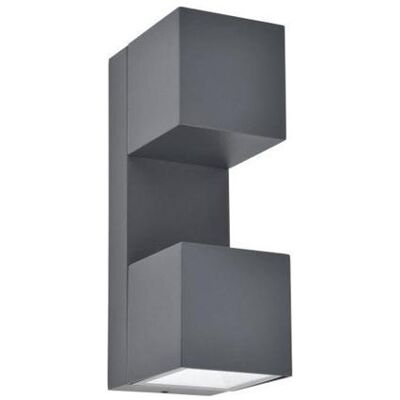 Lutec, Gartenbeleuchtung, Wall outdoor luminaire Fari LED 10W 3K 1200LM IP54 dark grey (1200 lm, IP54) Lutec, Gartenbeleuchtung, Wall outdoor luminaire Fari LED 10W 3K 1200LM IP54 dark grey (1200 lm, IP54)