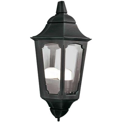 Netlighting Parish Außen-Wandlampe - IP44 E27 Schwarz 42cm Netlighting Parish Außen-Wandlampe - IP44 E27 Schwarz 42cm