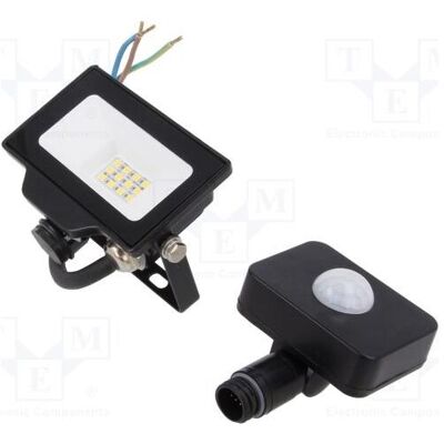 GTV, Fassadenbeleuchtung, Lampe: LED Strahler 10W 230VAC 4000K CRImin: 80 1000lm (1000 lm) GTV, Fassadenbeleuchtung, Lampe: LED Strahler 10W 230VAC 4000K CRImin: 80 1000lm (1000 lm)