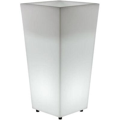 Moovere 50cm Rechteckiger Pflanzkübel mit LED-Beleuchtung - Innen/Außen Moovere 50cm Rechteckiger Pflanzkübel mit LED-Beleuchtung - Innen/Außen