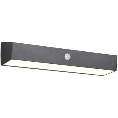 TRIO LIGHTING - Außen-LED-Wandlampe - Solar, Sensor, Schwarz - 30cm TRIO LIGHTING - Außen-LED-Wandlampe - Solar, Sensor, Schwarz - 30cm