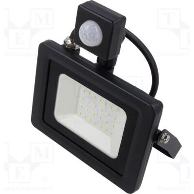 GTV, Fassadenbeleuchtung, Lampe: LED Strahler 20W 230VAC 6400K CRImin: 80 1600lm (1600 lm) GTV, Fassadenbeleuchtung, Lampe: LED Strahler 20W 230VAC 6400K CRImin: 80 1600lm (1600 lm)