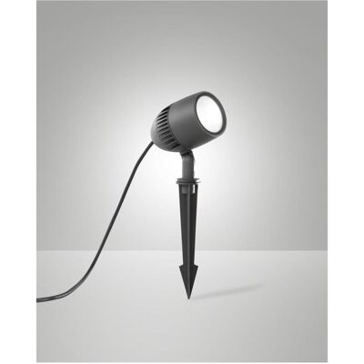 Fabas Luce, Gartenbeleuchtung, BORIS DARK GREY LED Erdspiess 8W warmweiss Dunkel Grau 6550-71-294 (700 lm, IP65) Fabas Luce, Gartenbeleuchtung, BORIS DARK GREY LED Erdspiess 8W warmweiss Dunkel Grau 6550-71-294 (700 lm, IP65)