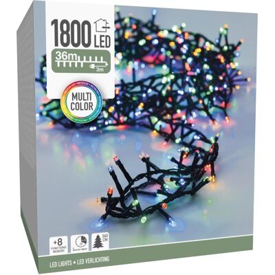 Ecd Germany 36m 1800 LEDs Lichterkette - Innen/Außen wasserdicht IP44 Ecd Germany 36m 1800 LEDs Lichterkette - Innen/Außen wasserdicht IP44