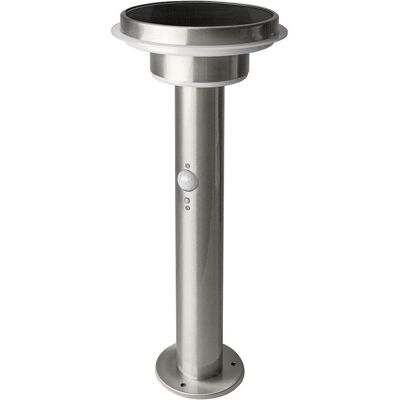 Osram, Gartenbeleuchtung, ENDURA STYLE SOLAR DOUBLE CIRCLE 40cm Post Sensor Double Circle 6W Stainless Steel (400 lm, IP44) Osram, Gartenbeleuchtung, ENDURA STYLE SOLAR DOUBLE CIRCLE 40cm Post Sensor Double Circle 6W Stainless Steel (400 lm, IP44)