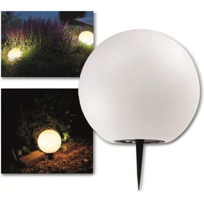 Chilitec, Gartenbeleuchtung, Solar LED-Kugelleuchte, Ø25 cm (IP44) Chilitec, Gartenbeleuchtung, Solar LED-Kugelleuchte, Ø25 cm (IP44)