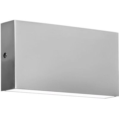 CMD, Gartenbeleuchtung, LED Wandaussenleuchte 2x5W Warmweiss IP54 Edelstahl CMD-9071 (755 lm, IP54) CMD, Gartenbeleuchtung, LED Wandaussenleuchte 2x5W Warmweiss IP54 Edelstahl CMD-9071 (755 lm, IP54)