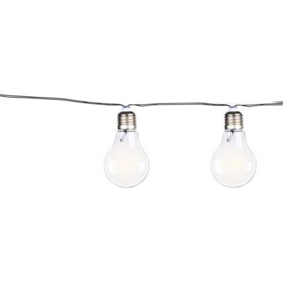 Grundig Lichterkette, Solar Lichterkette Glühbirne 10 LED Weiss (0.31 m) Grundig Lichterkette, Solar Lichterkette Glühbirne 10 LED Weiss (0.31 m)