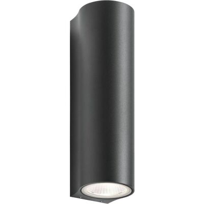 Unbekannt - LED 2x7W 400lm - Graphit - IP65 - Wand- und Deckenleuchte Unbekannt - LED 2x7W 400lm - Graphit - IP65 - Wand- und Deckenleuchte
