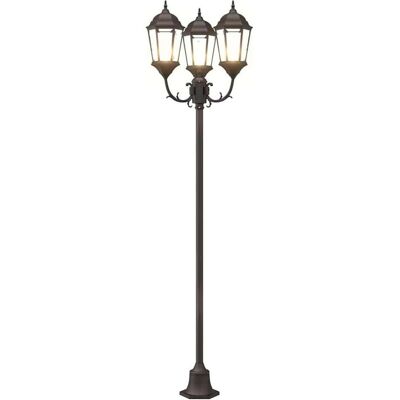 Vidaxl Gartenleuchte Bronze 220cm Aluminium - Gartenleuchte Vidaxl Gartenleuchte Bronze 220cm Aluminium - Gartenleuchte