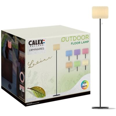 Calex, Gartenbeleuchtung, Solarenergie -Stehlampe Latina - wiederaufladbar - Solar - 150 cm - stehende Lampe für Aussense (200 lm, IP44) Calex, Gartenbeleuchtung, Solarenergie -Stehlampe Latina - wiederaufladbar - Solar - 150 cm - stehende Lampe für Aussense (200 lm, IP44)