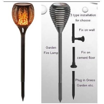 Synergy 21, Gartenbeleuchtung, LED Flame Serie Solar Garden Lamp (IP65) Synergy 21, Gartenbeleuchtung, LED Flame Serie Solar Garden Lamp (IP65)