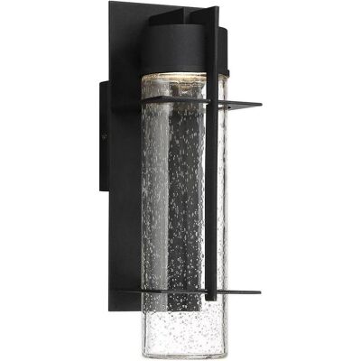 Quoizel Eames Schwarz LED Wandleuchte - Moderner Außenstrahler Quoizel Eames Schwarz LED Wandleuchte - Moderner Außenstrahler