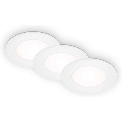 Briloner Weiß 3er-Set LED Einbauleuchten - LED Einbauleuchten Briloner Weiß 3er-Set LED Einbauleuchten - LED Einbauleuchten