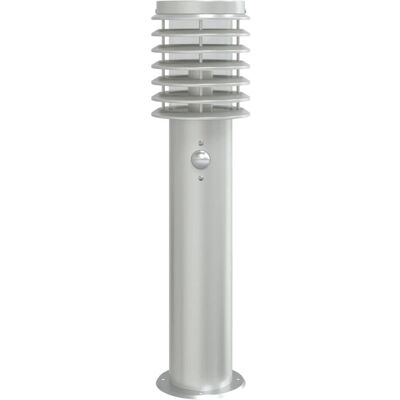 vidaXL Außenbodenlampe mit Sensor - 60 cm Edelstahl - Außenbeleuchtung vidaXL Außenbodenlampe mit Sensor - 60 cm Edelstahl - Außenbeleuchtung