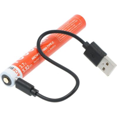 AceBeam, Taschenlampe, Taktische LED-Taschenlampe TAC 2AA, 1'600 Lumen (inkl. Akku) (14.99 cm, 1400 lm) AceBeam, Taschenlampe, Taktische LED-Taschenlampe TAC 2AA, 1'600 Lumen (inkl. Akku) (14.99 cm, 1400 lm)
