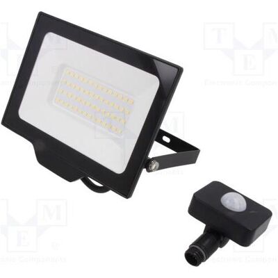 GTV, Fassadenbeleuchtung, Lampe: LED Strahler 50W 230VAC 4000K CRImin: 80 5000lm (5000 lm) GTV, Fassadenbeleuchtung, Lampe: LED Strahler 50W 230VAC 4000K CRImin: 80 5000lm (5000 lm)