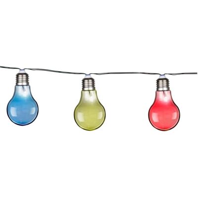 Grundig Lichterkette, Solar Lichterkette 10 LED Bunt (4.70 m) Grundig Lichterkette, Solar Lichterkette 10 LED Bunt (4.70 m)