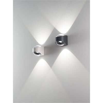 Fabas Luce Remy LED Wandleuchte - Außen IP65 Schwarz Glas Fabas Luce Remy LED Wandleuchte - Außen IP65 Schwarz Glas