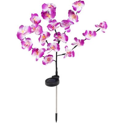 vidaXL HI LED Solar Orchidee - Gartenschein 75cm vidaXL HI LED Solar Orchidee - Gartenschein 75cm