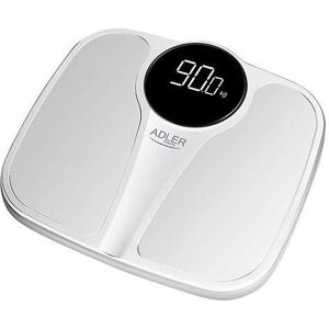 Adler Personenwaage, bathroom scales Electronic bathroom scales AD 8172 up to 180 kg - white (180 kg) Adler Personenwaage, bathroom scales Electronic bathroom scales AD 8172 up to 180 kg - white (180 kg)
