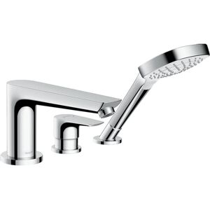 Hansgrohe Duscharmatur + Badewannenarmatur, Yoka 3-Loch Badarmatur chrom (71731000) Hansgrohe Duscharmatur + Badewannenarmatur, Yoka 3-Loch Badarmatur chrom (71731000)