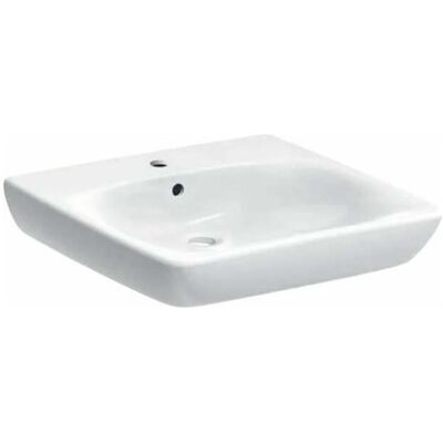 Geberit Selnova 55x55 cm Waschbecken - Mittiges Loch Geberit Selnova 55x55 cm Waschbecken - Mittiges Loch