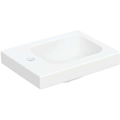 Keramag GmbH Geberit iCon Light Handwaschbecken - Rechteckig, 38cm, Hahnloch links, Wandhängend Keramag GmbH Geberit iCon Light Handwaschbecken - Rechteckig, 38cm, Hahnloch links, Wandhängend