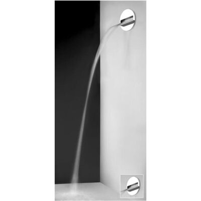Gessi, Duscharmatur + Badewannenarmatur, Cascata, Fertigmontageset für Schwalleinlauf Tondo, Wandbefestigung, separater Bedienung, 399 Gessi, Duscharmatur + Badewannenarmatur, Cascata, Fertigmontageset für Schwalleinlauf Tondo, Wandbefestigung, separater Bedienung, 399