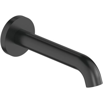 Duravit C.1 Wanneneinlauf - Runde Rosette, 205mm Ausladung - Schwarz Matt Duravit C.1 Wanneneinlauf - Runde Rosette, 205mm Ausladung - Schwarz Matt