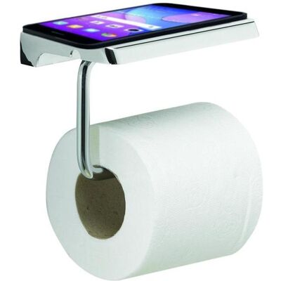 Gedy - Wandhalterung für Toilettenpapier mit Ablagefläche - 20391300000 Gedy - Wandhalterung für Toilettenpapier mit Ablagefläche - 20391300000