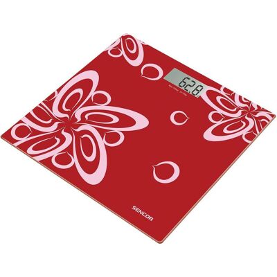Sencor, Personenwaage, SBS 2507RD personal scale Red Electronic personal scale (150 kg) Sencor, Personenwaage, SBS 2507RD personal scale Red Electronic personal scale (150 kg)