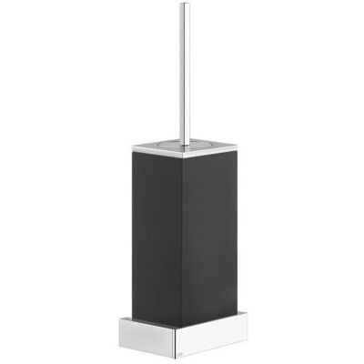 Gessi, Toilettenbürste, Rettangolo Accessoires Wand-WC-Bürsterngarnitur, Behälter schwarz, 20820 Gessi, Toilettenbürste, Rettangolo Accessoires Wand-WC-Bürsterngarnitur, Behälter schwarz, 20820