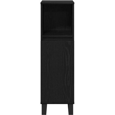 vidaXL Schwarzer Eichen Badezimmer Schrank - Badmöbel vidaXL Schwarzer Eichen Badezimmer Schrank - Badmöbel