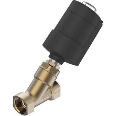 Festo, Ventil, Schrägsitzventil 8111601 VZXA-A-TS7-1 1/4-M6-B1T-16-K-75-20-PR-PM Gehäus Festo, Ventil, Schrägsitzventil 8111601 VZXA-A-TS7-1 1/4-M6-B1T-16-K-75-20-PR-PM Gehäus
