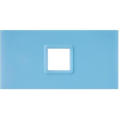MSV Alba dekorative Abdeckkappen - Hellblau - ABS und Acryl - 4er-Pack MSV Alba dekorative Abdeckkappen - Hellblau - ABS und Acryl - 4er-Pack
