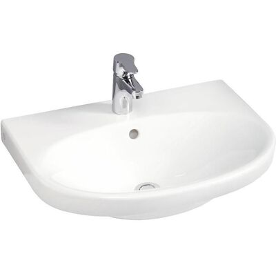 Gustavsberg Nautic Wand-Waschtisch - Rechteckig Keramik Weiß Gustavsberg Nautic Wand-Waschtisch - Rechteckig Keramik Weiß