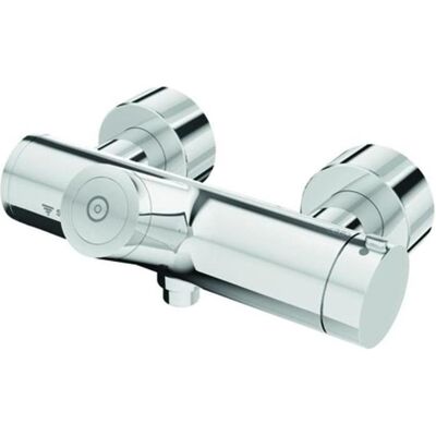 Schell Vitus Batteriebetrieb Duschthermostat - Chrom, Elektronisch, Manuell & Programmierbar Schell Vitus Batteriebetrieb Duschthermostat - Chrom, Elektronisch, Manuell & Programmierbar